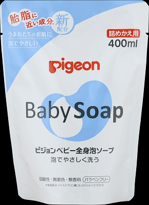 多慶屋公式サイト ピジョン 全身泡ソープ 詰替用400mｌ N【ベビー用スキンケア】