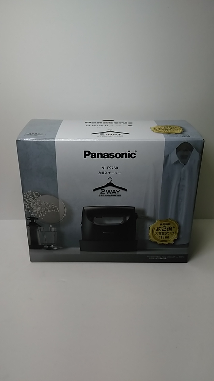 衣類スチーマー NI-FS760-H ダークグレー Panasonic - blog.knak.jp