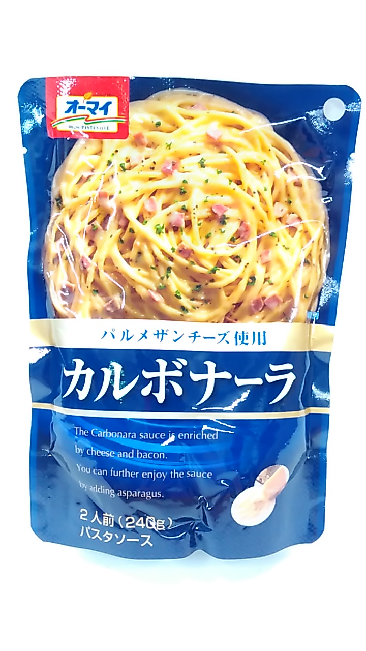 多慶屋公式サイト / 日本製粉 オーマイ パスタソース カルボナーラ 240g