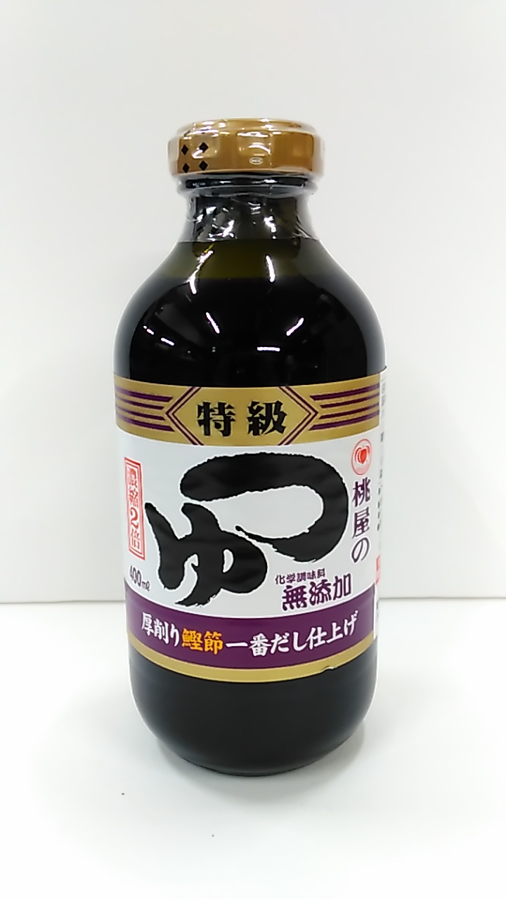 多慶屋公式サイト / 桃屋 つゆ 特級 無添加 400ml