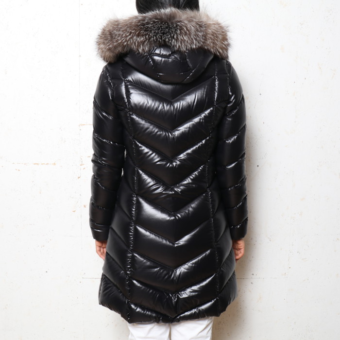 多慶屋公式サイト / モンクレール MONCLER レディース ダウンコート FULMARUS 999 ブラック【BK】 サイズ【0】｜フルマルス  4986325 C0065 人気 タイト 細身 光沢 ロング丈 フェミニン すっきり きれい