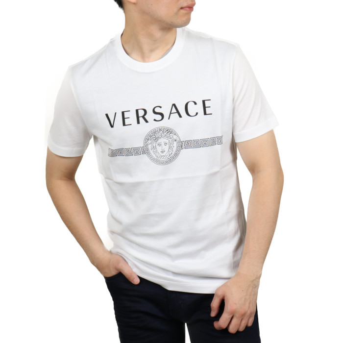 多慶屋公式サイト / VERSACEヴェルサーチメンズ半袖TシャツA83159ホワイト【WH】XL