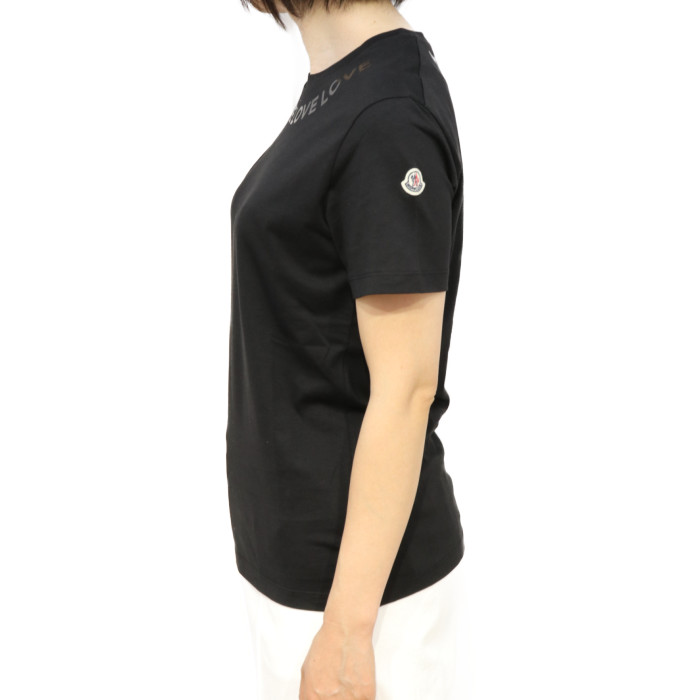 多慶屋公式サイト / モンクレール MONCLER レディース 半袖Tシャツ 8C72410 V8094 999 ブラック【BK】 2020SPSU
