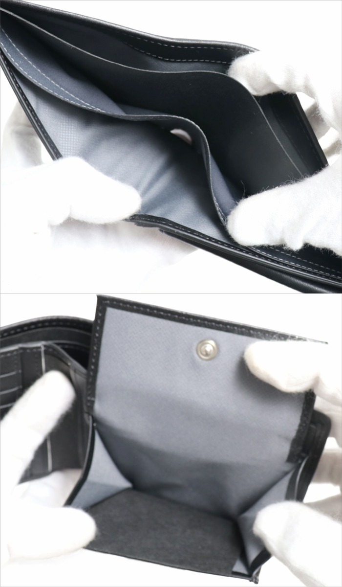 トゥミ TUMI 小銭入れ付き 二つ折財布 ALPHA SLG 19237 DCH ブラッククロム メンズ