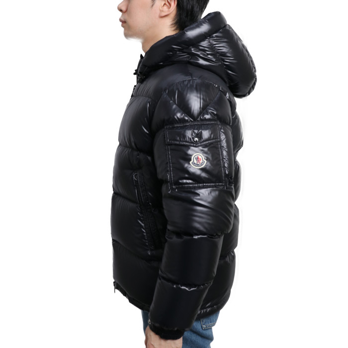 モンクレール MONCLER メンズ ダウンジャケット ECRINS 1A54500 68950 999 ブラック【BK】