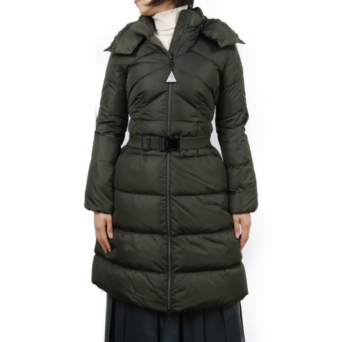 ポリアミド100％美品⭐️サイズ1  MONCLER AGOT ダウンコート　カーキ