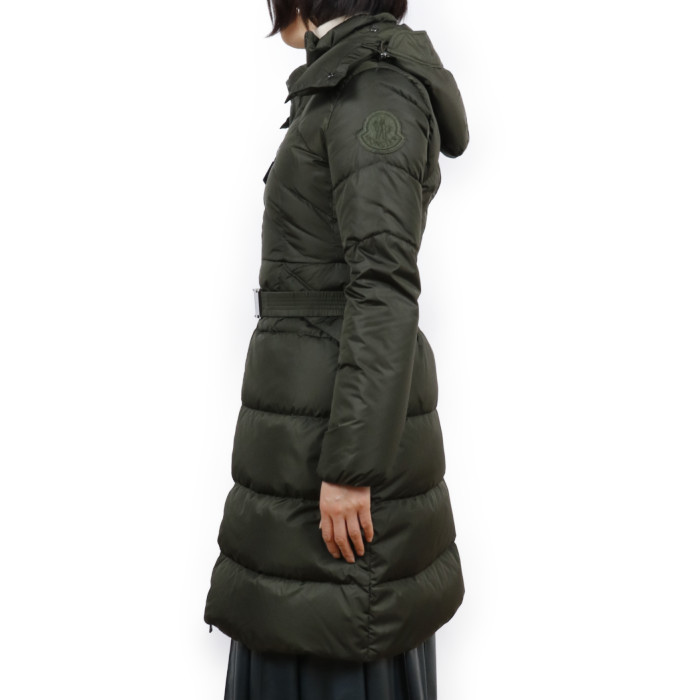 ポリアミド100％美品⭐️サイズ1  MONCLER AGOT ダウンコート　カーキ