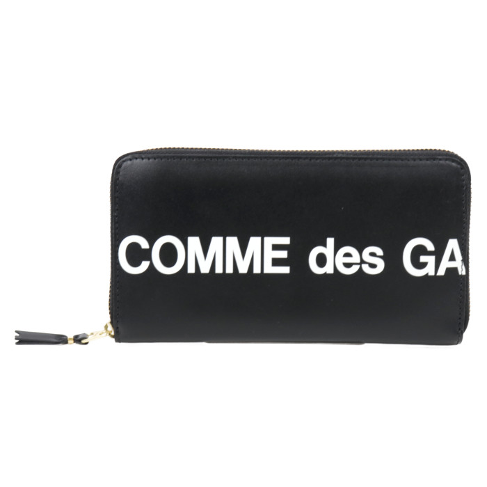【送料無料!】コムデギャルソン COMME des GARCONS 長財布 小銭入れ付き SA011HL ブラック メンズ