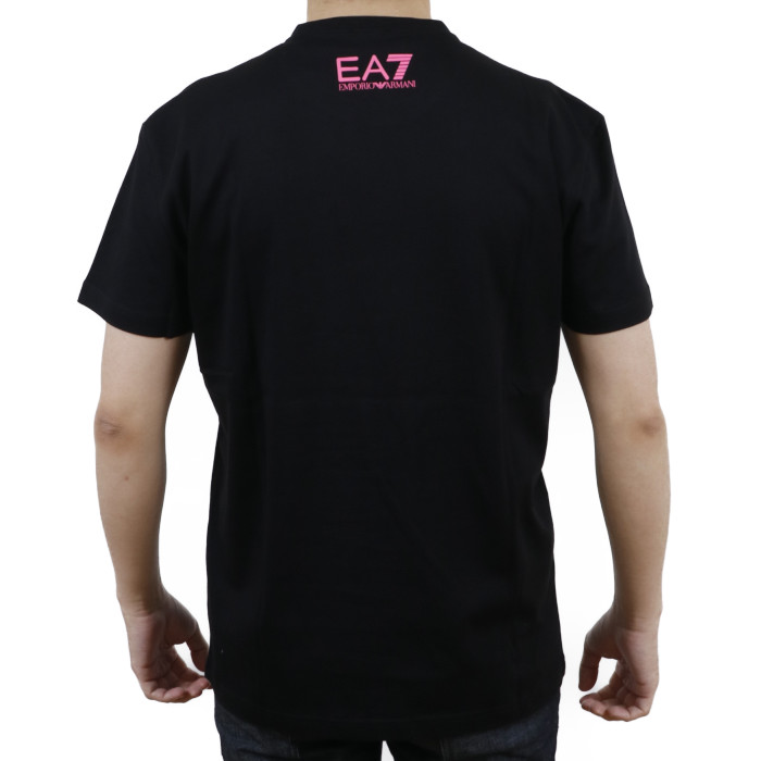 イーエーセブン EA7 メンズ 半袖 Tシャツ カットソー 3KPT22 1200 ブラック【BLACK】