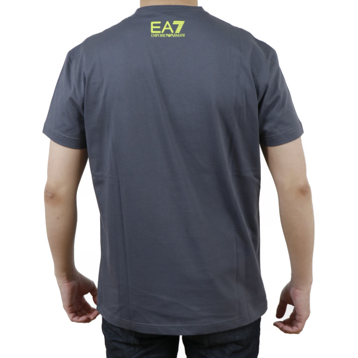 イーエーセブン EA7 メンズ 半袖 Tシャツ カットソー 3KPT22 1977 グレー【GRAY】