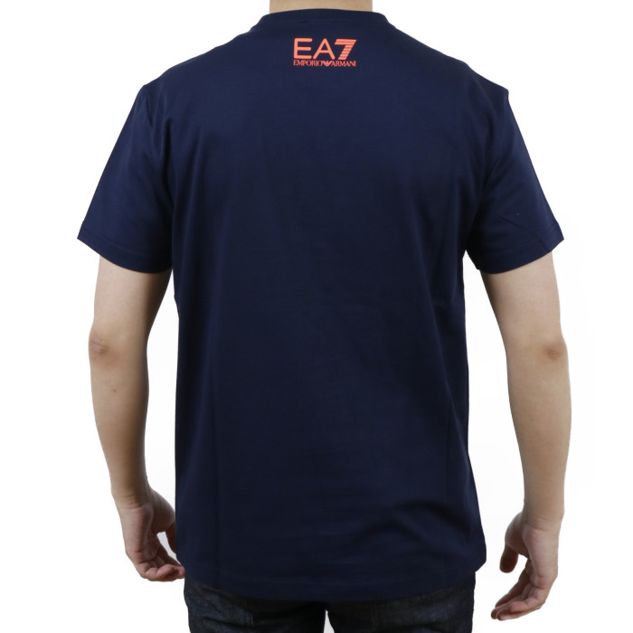 【送料無料!】イーエーセブン EA7 メンズ 半袖 Tシャツ カットソー 3KPT22 1554 ネイビー【NAVY】