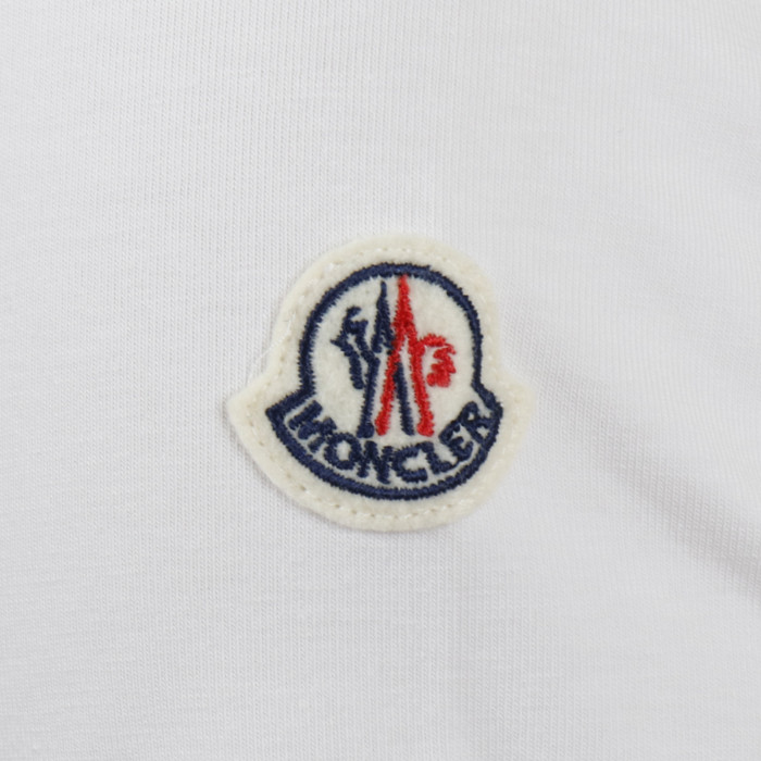 モンクレール MONCLER メンズ 半袖 Tシャツ カットソー 8C716 8C71600 87296 004 ホワイト【WHITE】