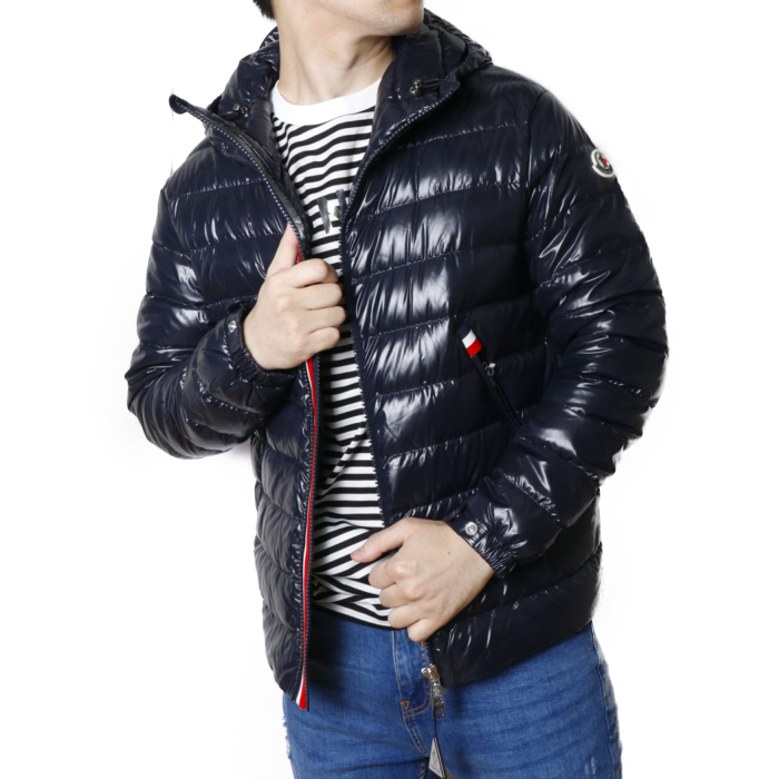 モンクレール MONCLER メンズ ダウン ジャケット ブルゾン BLESLE 1B59700 68950  ネイビー【NAVY】