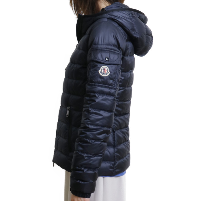 袖丈58cmMONCLER モンクレール ダウン ジャケット ネイビー レディース