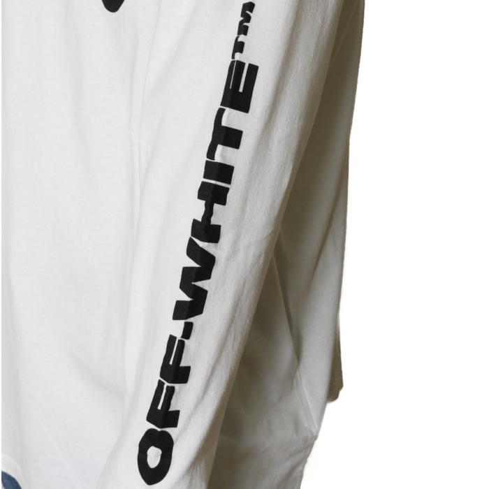 多慶屋公式サイト / オフホワイト OFFWHITE メンズ 長袖 Tシャツ カットソー ロンT OMAB032E19185010 ホワイト【WHITE 】