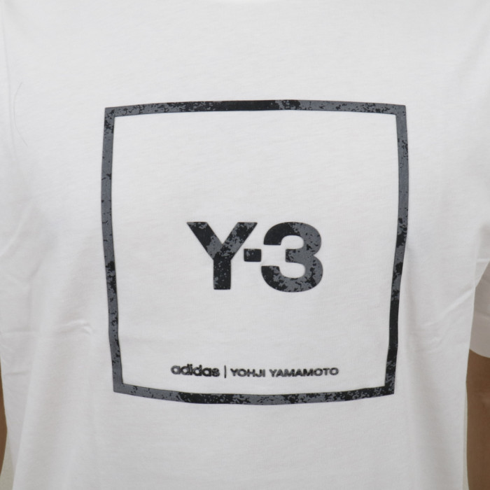 Y-3 ワイスリー GV6061 ホワイト半袖Tシャツ Mメンズ