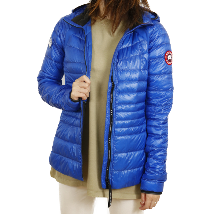 【送料無料!】カナダグース CANADA GOOSE レディース ダウンジャケット HYBRIDGE LITE HOODY QUILTED ハイブリッジライト フーディ 2712L  ブルー【BLUE】