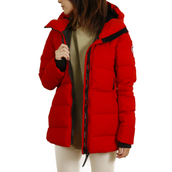 【送料無料!】カナダグース CANADA GOOSE レディース ダウンジャケット HYBRIDGE COAT ハイブリッジ コート 2742L  レッド【RED】