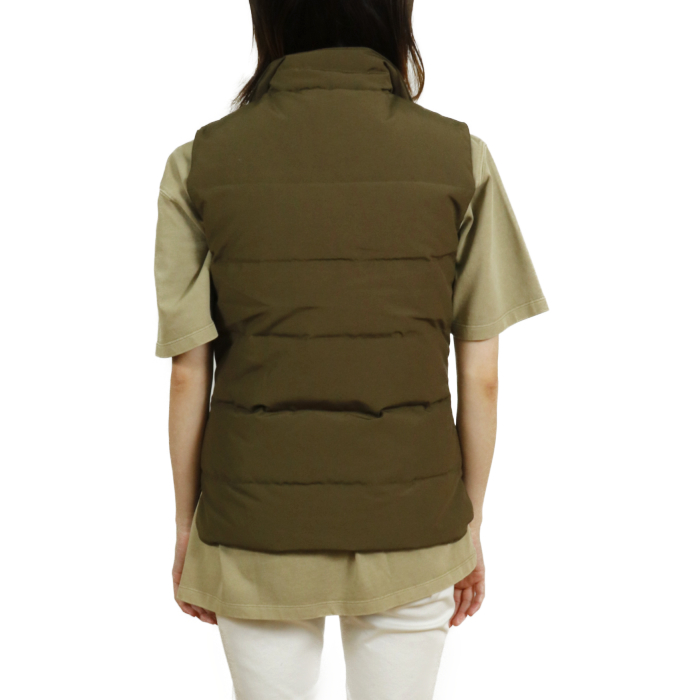 【送料無料!】カナダグース CANADA GOOSE レディース ダウンベスト FREESTYLE VEST フリースタイル ベスト 2832L  カーキ【KHAKI】