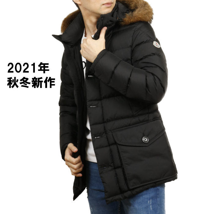 多慶屋公式サイト / モンクレール MONCLER メンズ ダウンコート CLUNY 1B52502 68352 999 ブラック【BLACK】