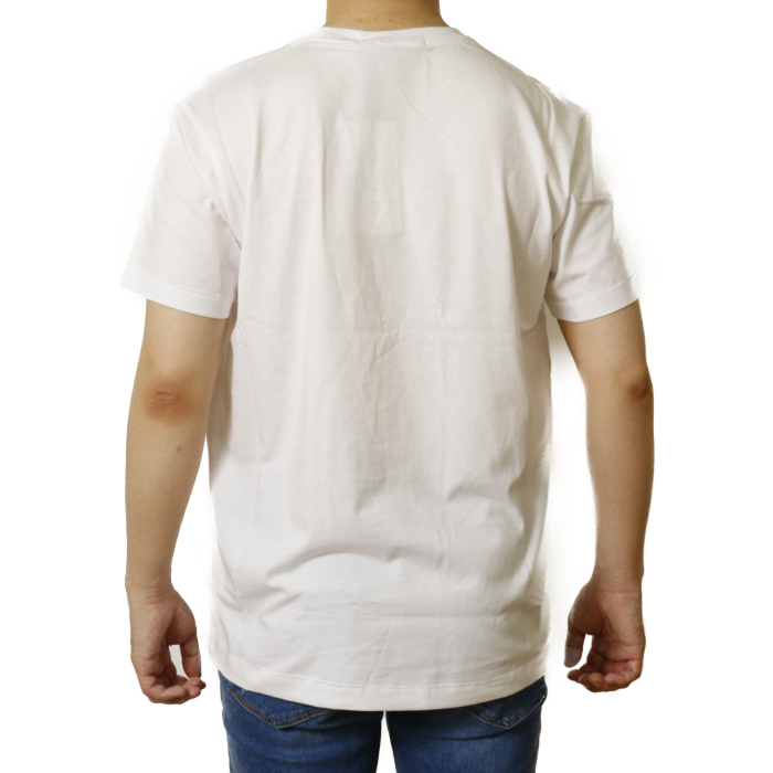 【送料無料!】カルバンクライン ジーンズ CALVIN KLEIN JEANS メンズ 半袖 Tシャツ カットソー J30J317077 YAF ホワイト【WHITE】
