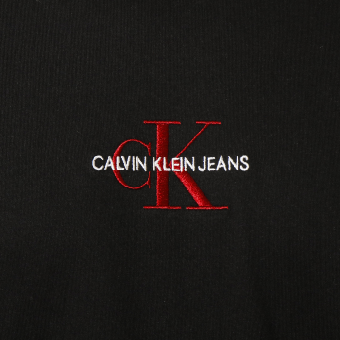 【送料無料!】カルバンクライン ジーンズ CALVIN KLEIN JEANS メンズ 半袖 Tシャツ カットソー J30J317092 BEH ブラック【BLACK】