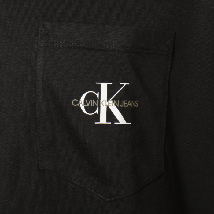 【送料無料!】カルバンクライン ジーンズ CALVIN KLEIN JEANS メンズ 半袖 Tシャツ カットソー J30J317294 BEH ブラック【BLACK】