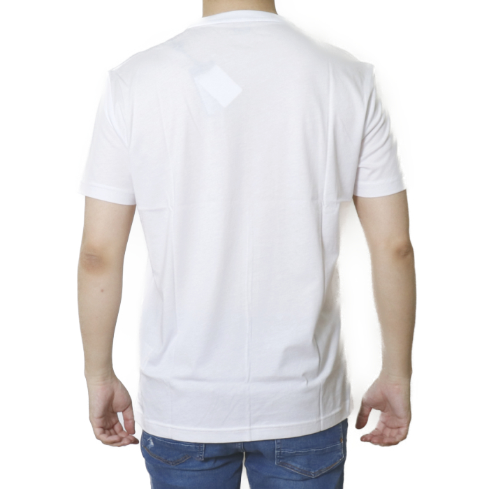 【送料無料!】イーエーセブン EA7 メンズ 半袖 Tシャツ カットソー 3KPT81 1100  ホワイト【WHITE】