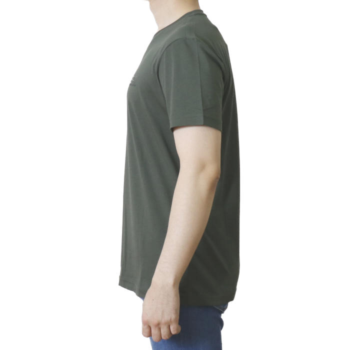 イーエーセブン EA7 メンズ 半袖 Tシャツ カットソー 8NPT51 1862  カーキ【KHAKI】