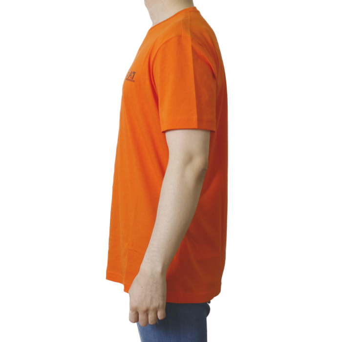 イーエーセブン EA7 メンズ 半袖 Tシャツ カットソー 8NPT51 1656  オレンジ【ORANGE】