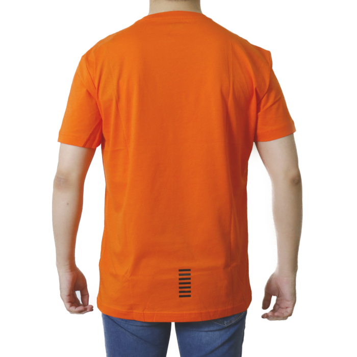 イーエーセブン EA7 メンズ 半袖 Tシャツ カットソー 8NPT51 1656  オレンジ【ORANGE】