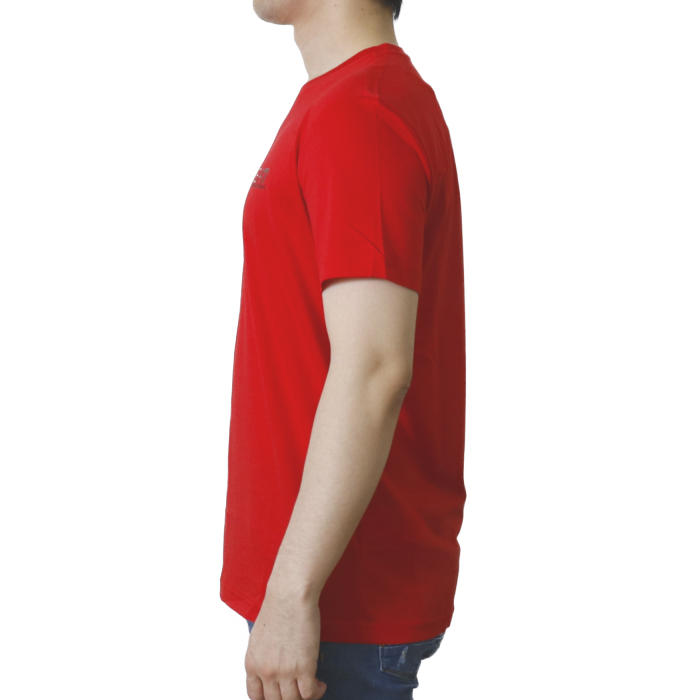 イーエーセブン EA7 メンズ 半袖 Tシャツ カットソー 8NPT51 1451  レッド【RED】