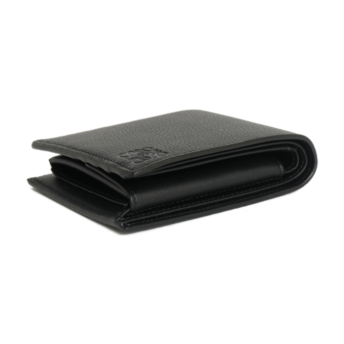 ロエベ LOEWE 二つ折り 財布 BIFOLD ビフォールド C660118X0 1100 BLACK ブラック メンズ