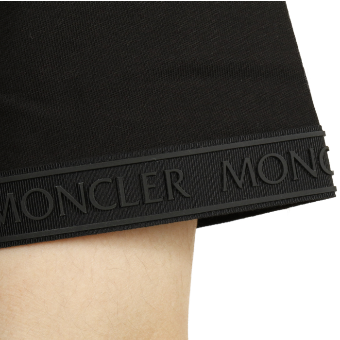 モンクレール MONCLER メンズ 半袖 Tシャツ 8C00026 8C00026 8390T 999 ブラック【BLACK】 サイズ【XL】