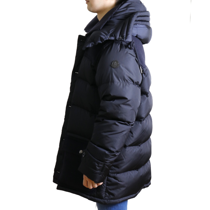 モンクレール MONCLER メンズ ダウン コート ジャケット TOURVILLE 4237185 54155 743 ネイビー【NAVY】 サイズ【5】