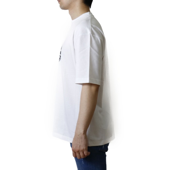 バレンシアガ BALENCIAGA メンズ 長袖 Tシャツ カットソー 612966 TSUD6  ホワイト【WHITE】 サイズ【S】