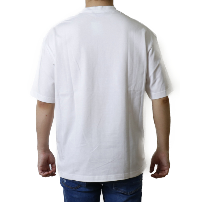 バレンシアガ BALENCIAGA メンズ 長袖 Tシャツ カットソー 612966 TSUD6  ホワイト【WHITE】 サイズ【S】
