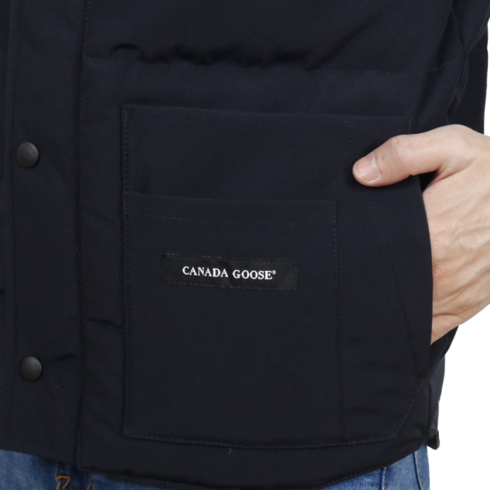 多慶屋公式サイト / カナダグース CANADA GOOSE メンズ ダウンベスト 4154M FREESTYLE CREW VEST  フリースタイルクルーベスト ネイビー【NAVY】