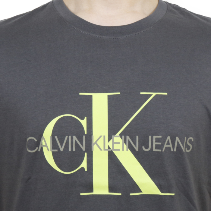カルバンクライン　ジーンズ CALVIN KLEIN JEANS メンズ 半袖 Tシャツ J30J317065 PCK グレー【GRAY】