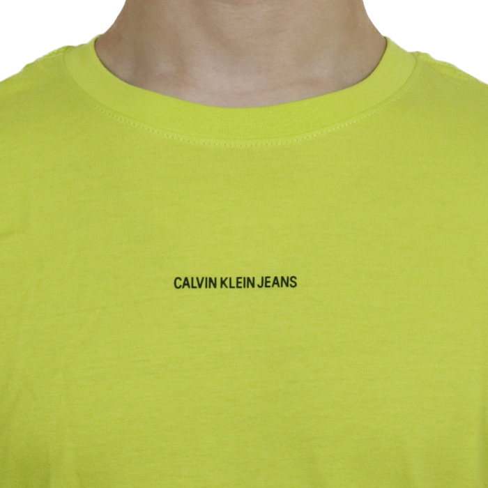 カルバンクライン　ジーンズ CALVIN KLEIN JEANS メンズ 半袖 Tシャツ J30J318067 LAG イエロー【YELLOW】