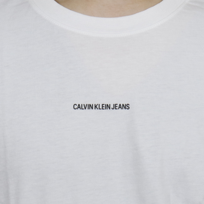 カルバンクライン　ジーンズ CALVIN KLEIN JEANS メンズ 半袖 Tシャツ J30J318067 YAF ホワイト【WHITE】