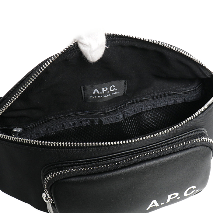 多慶屋公式サイト / A.P.C. アーペーセー ボディバッグ ウエストバッグ Camden H62167 PAADY LZZ ブラック メンズ  レディース