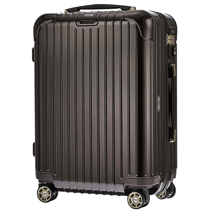 【お取り寄せ】リモワ RIMOWA スーツケース サルサデラックス 831.53.52.4 37L 3.9㎏ ブラウン TSAロック 4輪 機内持ち込み不可