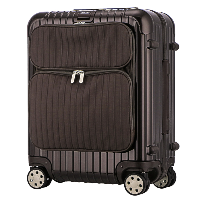 【お取り寄せ】リモワ RIMOWA スーツケース サルサデラックスハイブリット 840.56.52.4 46L 4.8㎏ ブラウン TSAロック
