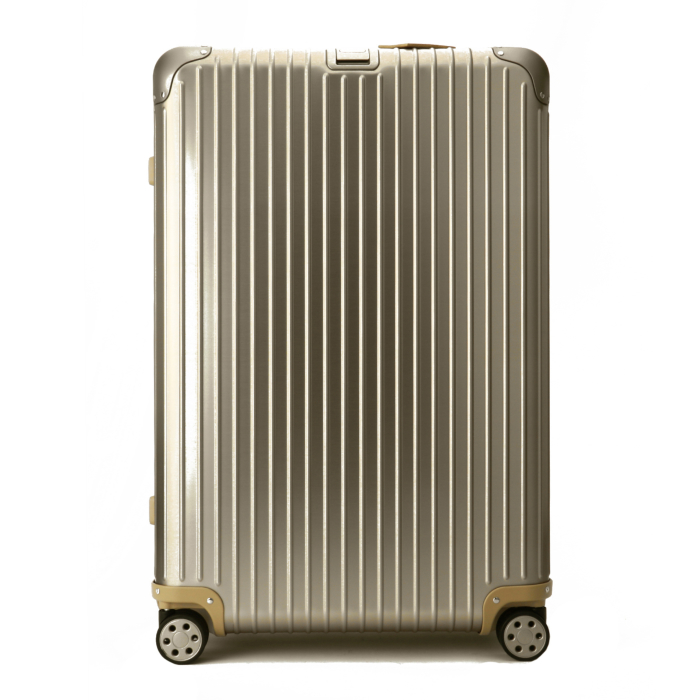 【お取り寄せ】リモワ RIMOWA スーツケース トパーズステレス 924.77.03.4 98L 7.455㎏ チタン TSAロック 機内持ち込み不可