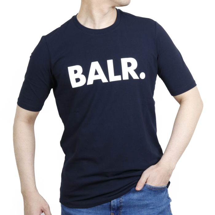 ボーラー BALR メンズ 半袖 Tシャツ B10001 801 ネイビー 【NAVY】