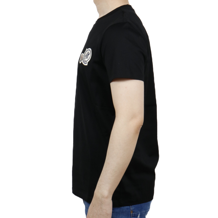 モンクレール MONCLER メンズ Tシャツ 8C00057 8C00057 8390Y 999 ブラック 【BLACK】