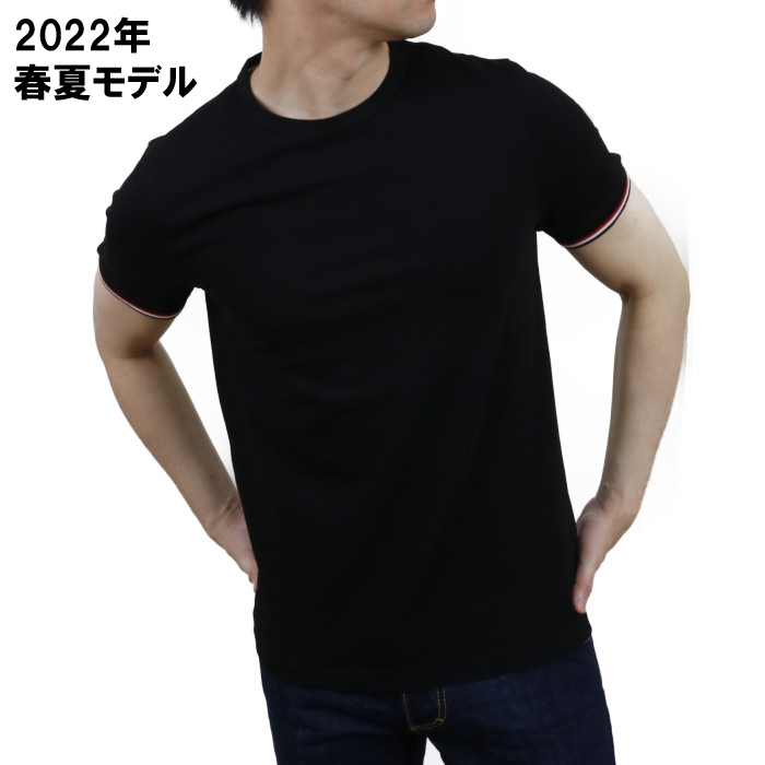 モンクレール MONCLER メンズ Tシャツ 8C71600 8C71600 87296 999 ブラック 【BLACK】