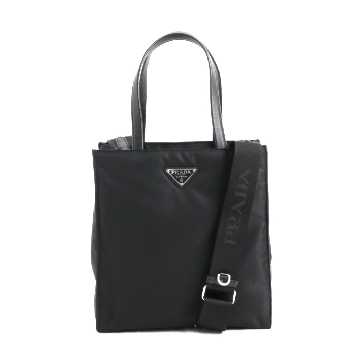 PRADA プラダ ReNylon トートバッグ 1BG426 TESSUTO NAPPA RUKW F0002 NERO ブラック レディース