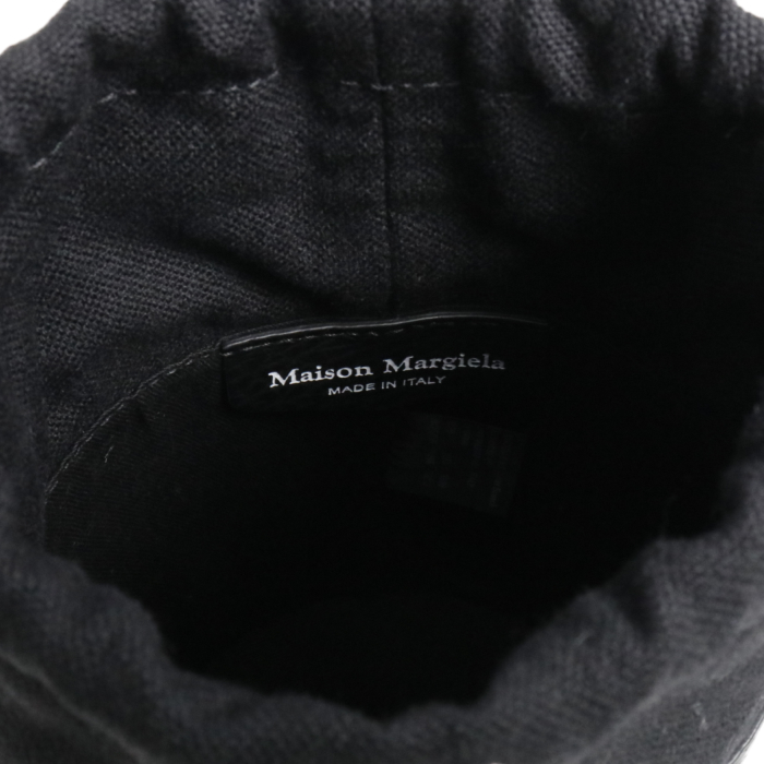 Maison Margiela メゾンマルジェラ ショルダーバッグ 5AC MICRO  S56WG0164 P4348 T8013 BLACK ブラック レディース
